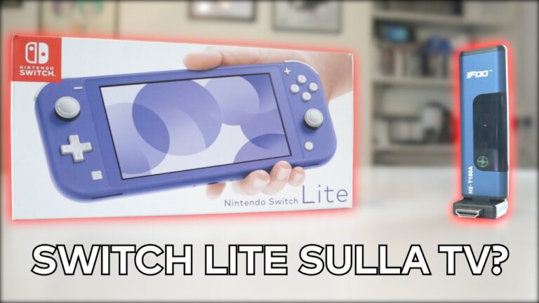 Nintendo Switch Lite: Da Solista a Star del Salotto? Scopri se si può Collegare alla TV!