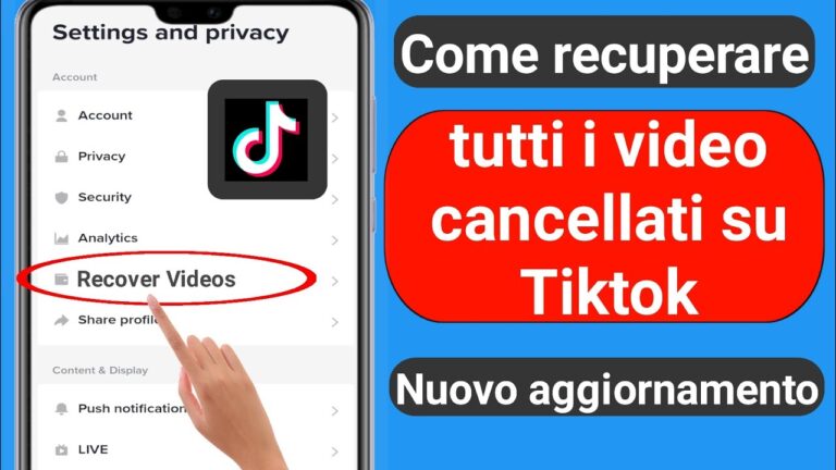Recupera i tuoi video eliminati su TikTok: ecco come!